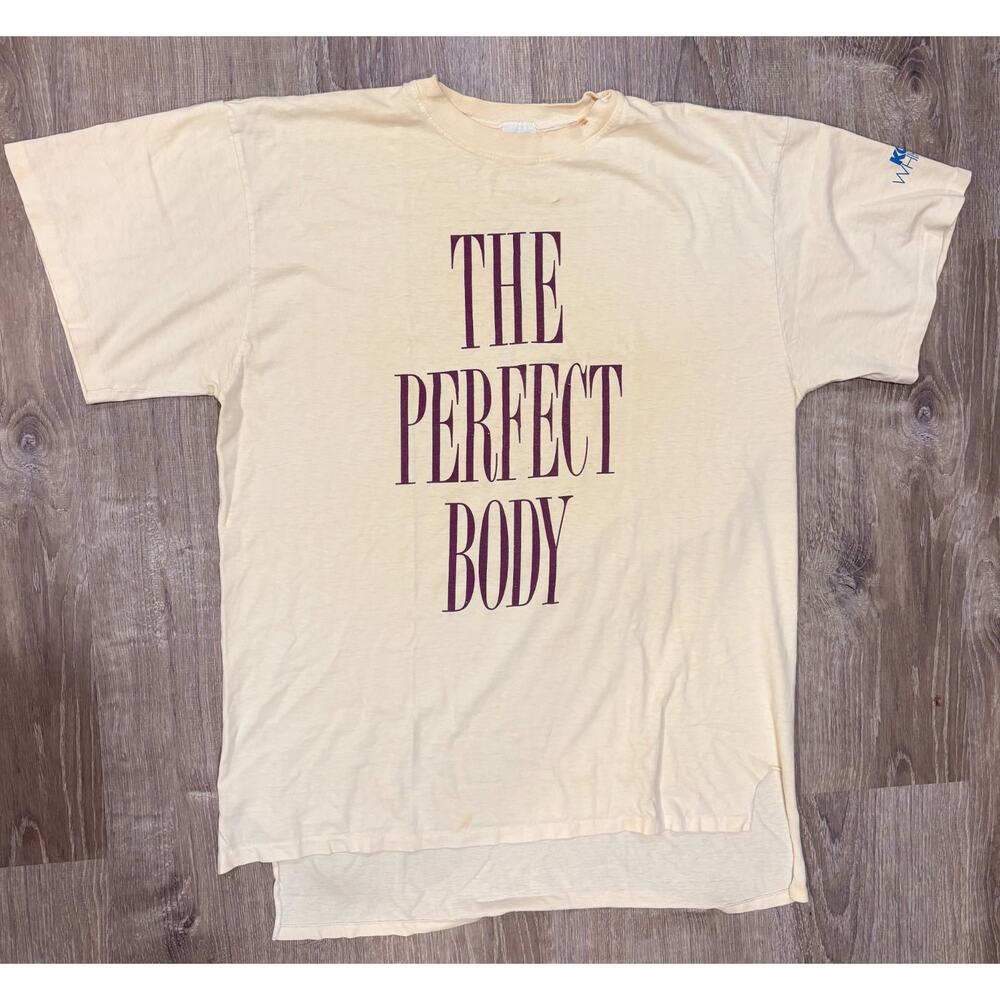 Vintage Perfect Body T-Shirt 90's Kohler Single Stitch Grunge Raunchy